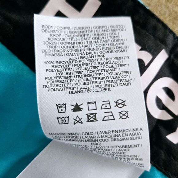 Hurley Mens One & Only 22 Inch Boardshorts Size 36 Bright Cyan Blue Swim Trunks - Picture 11 of 12